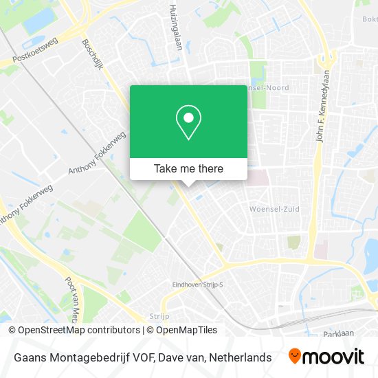 Gaans Montagebedrijf VOF, Dave van Karte