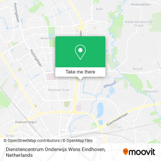 Dienstencentrum Onderwijs Wsns Eindhoven Karte