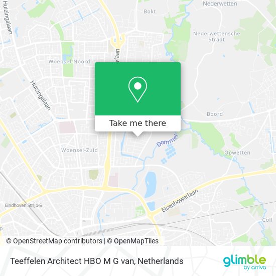 Teeffelen Architect HBO M G van map