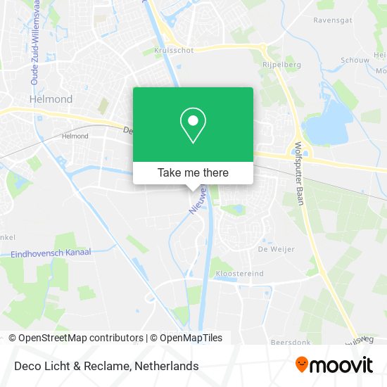 Deco Licht & Reclame map