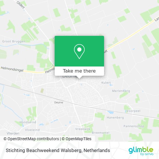 Stichting Beachweekend Walsberg map