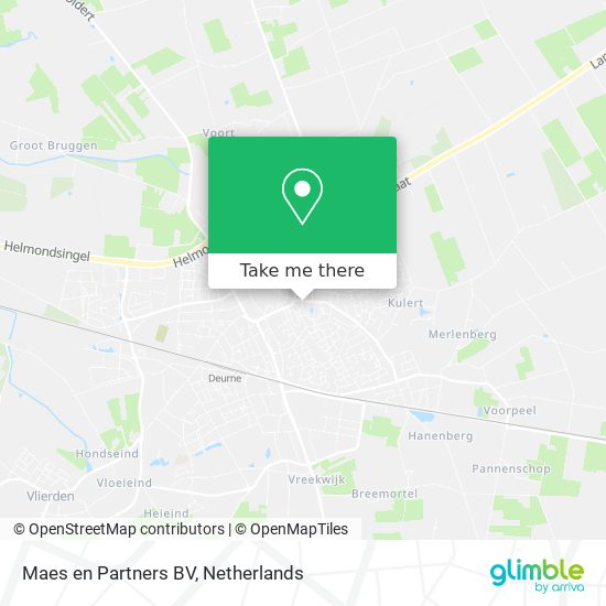 Maes en Partners BV map