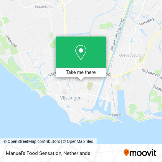 Manuel's Food Sensation map