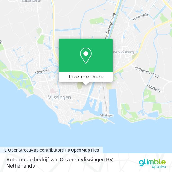 Automobielbedrijf van Oeveren Vlissingen BV map