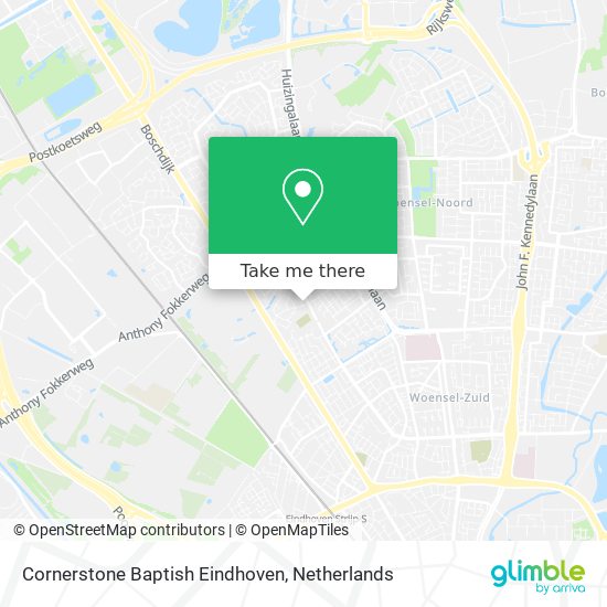 Cornerstone Baptish Eindhoven Karte