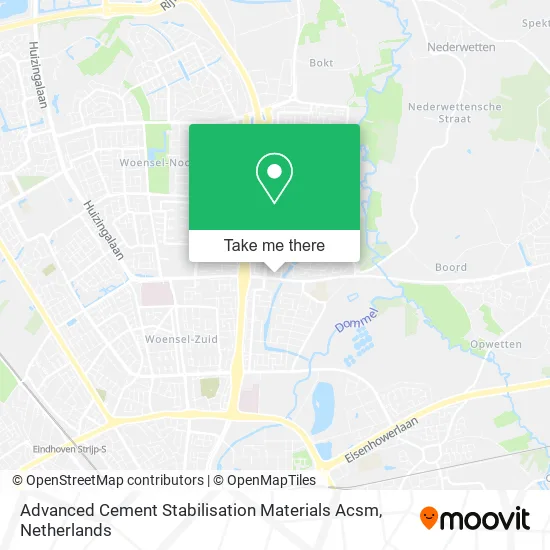 Advanced Cement Stabilisation Materials Acsm map
