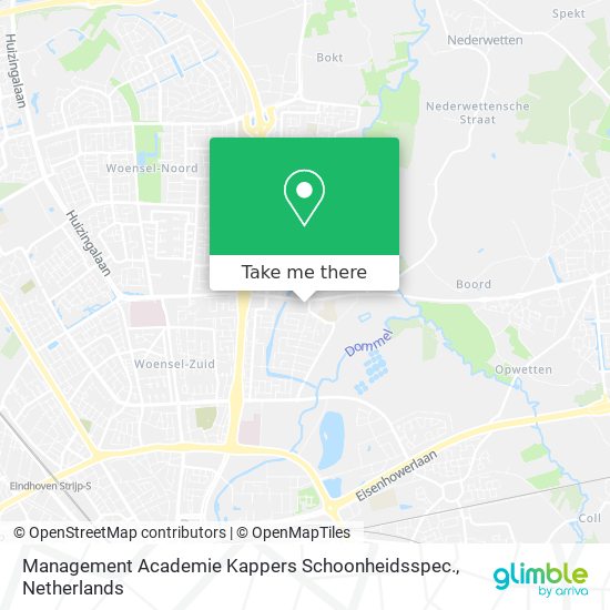 Management Academie Kappers Schoonheidsspec. Karte