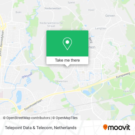 Telepoint Data & Telecom map