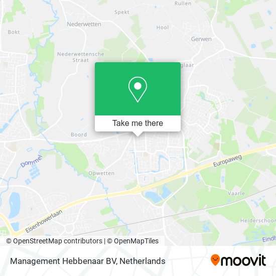 Management Hebbenaar BV map