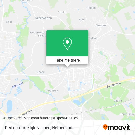 Pedicurepraktijk Nuenen map