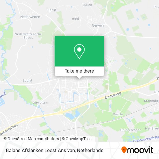 Balans Afslanken Leest Ans van map