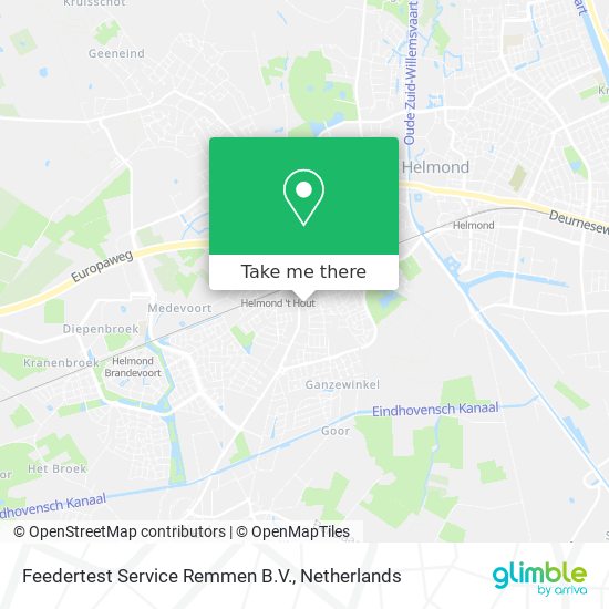 Feedertest Service Remmen B.V. map