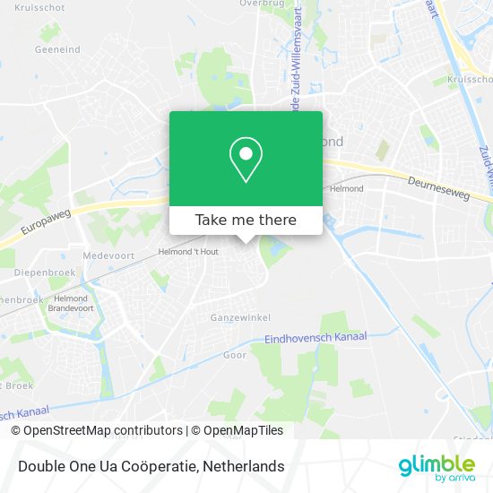 Double One Ua Coöperatie map