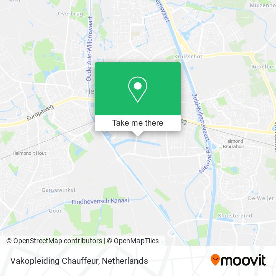 Vakopleiding Chauffeur map