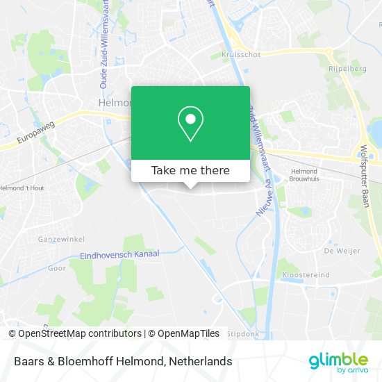 Baars & Bloemhoff Helmond Karte