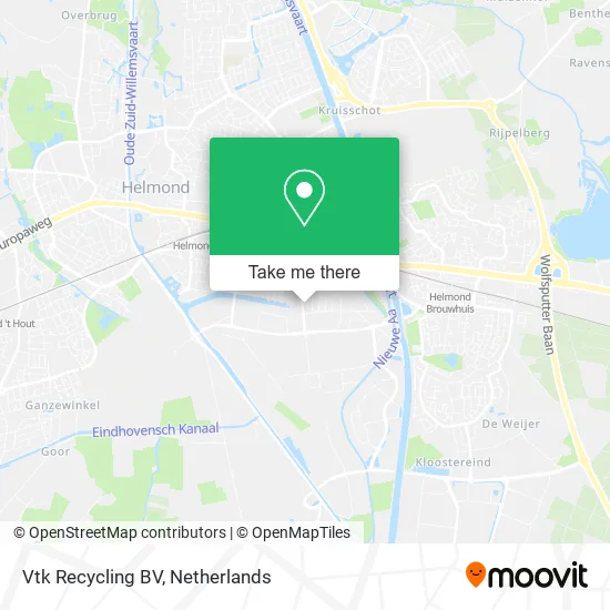 Vtk Recycling BV map