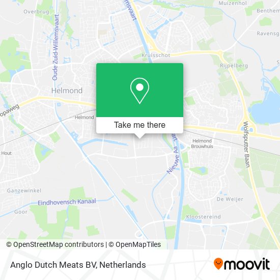 Anglo Dutch Meats BV map