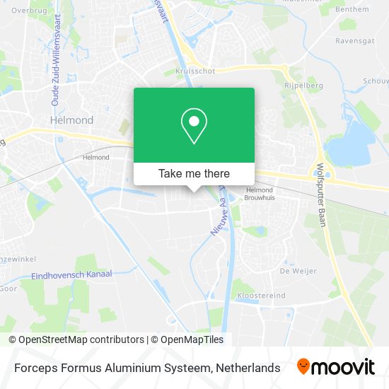 Forceps Formus Aluminium Systeem map