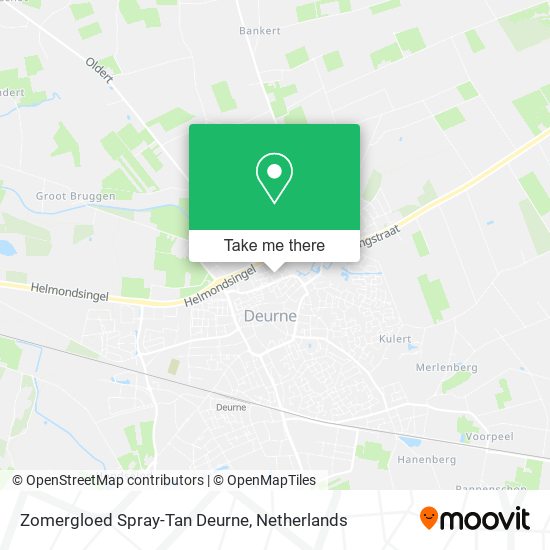 Zomergloed Spray-Tan Deurne map