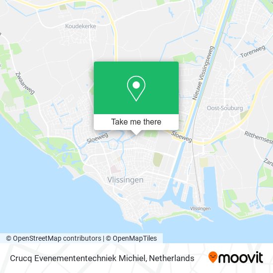 Crucq Evenemententechniek Michiel map