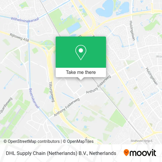 DHL Supply Chain (Netherlands) B.V. map