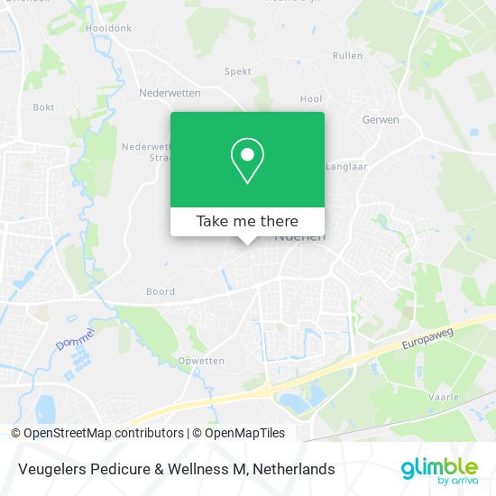 Veugelers Pedicure & Wellness M Karte