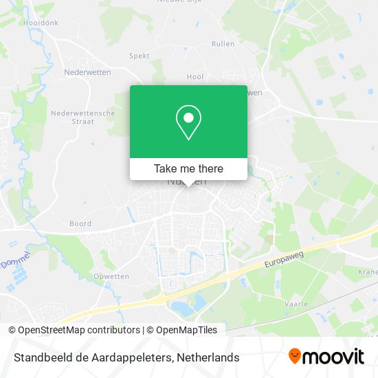 Standbeeld de Aardappeleters map