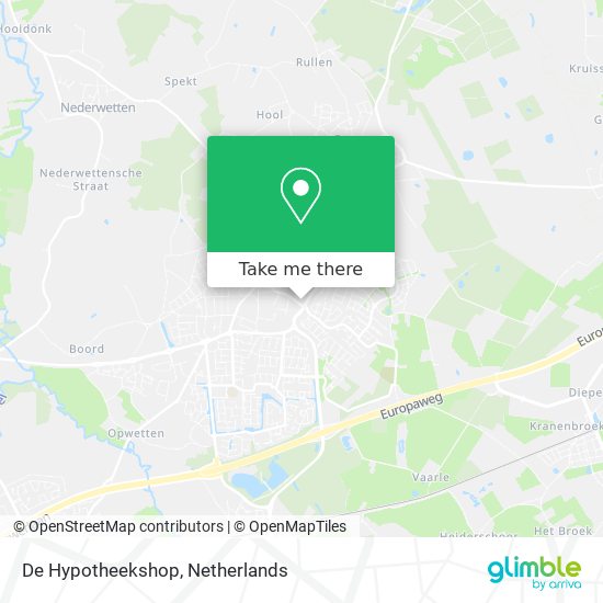 De Hypotheekshop map