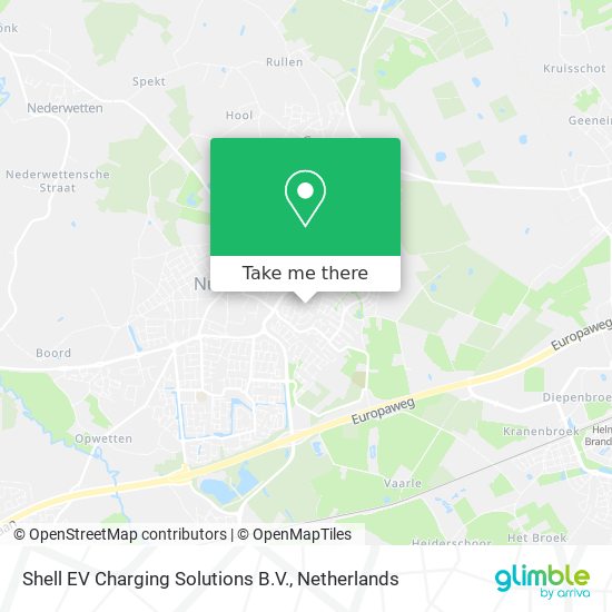 Shell EV Charging Solutions B.V. map