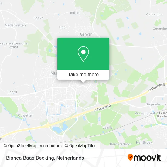Bianca Baas Becking map