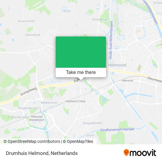 Drumhuis Helmond map