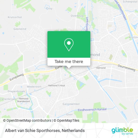 Albert van Schie Sporthorses map