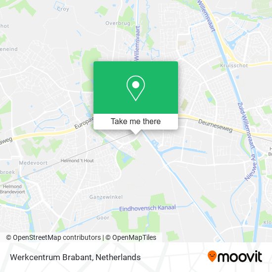 Werkcentrum Brabant map