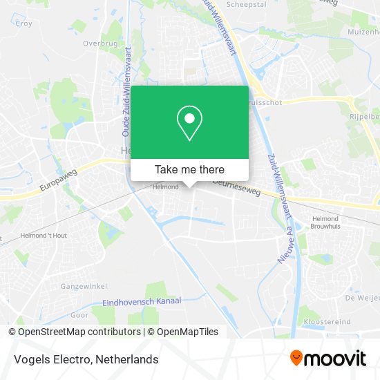 Vogels Electro map