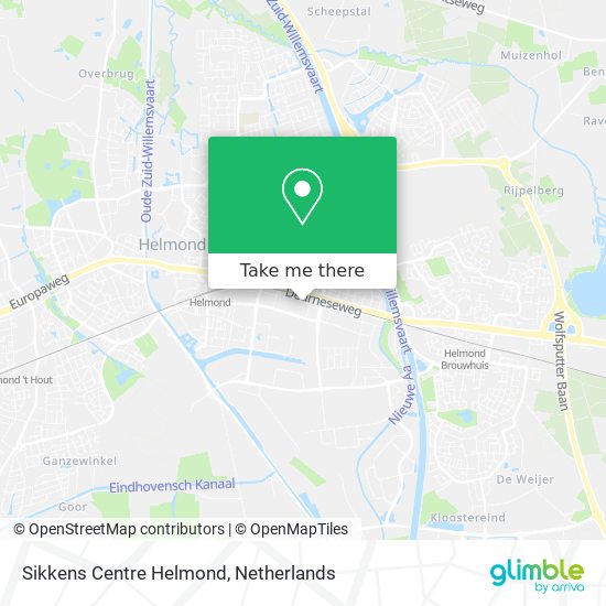 Sikkens Centre Helmond map