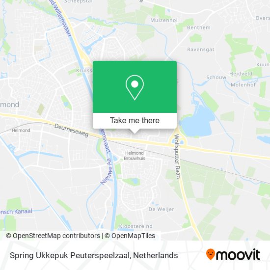 Spring Ukkepuk Peuterspeelzaal Karte