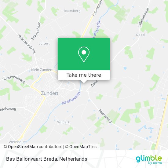 Bas Ballonvaart Breda map