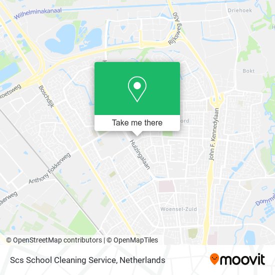 Scs School Cleaning Service map