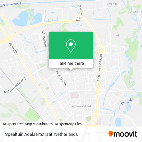 Speeltuin Adelaertstraat map