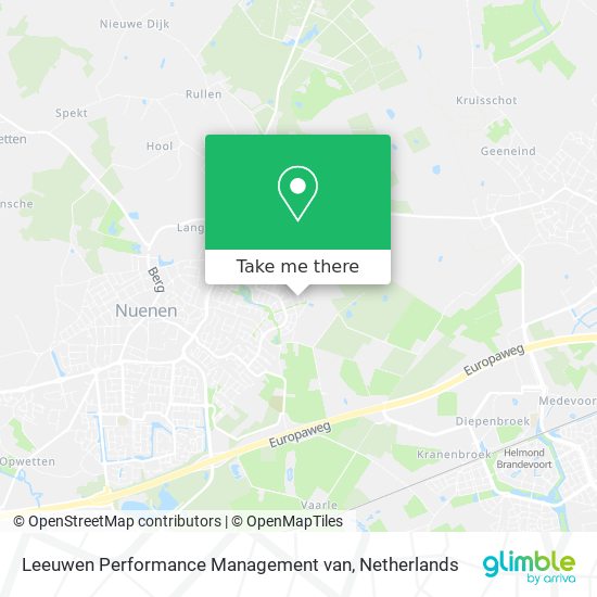 Leeuwen Performance Management van map