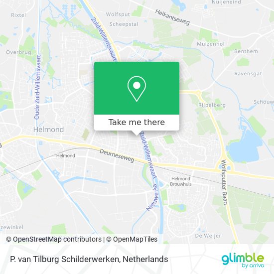 P. van Tilburg Schilderwerken map