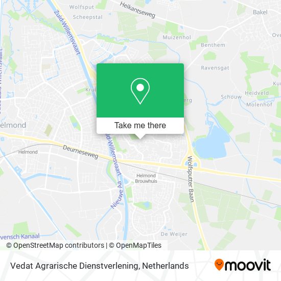 Vedat Agrarische Dienstverlening map