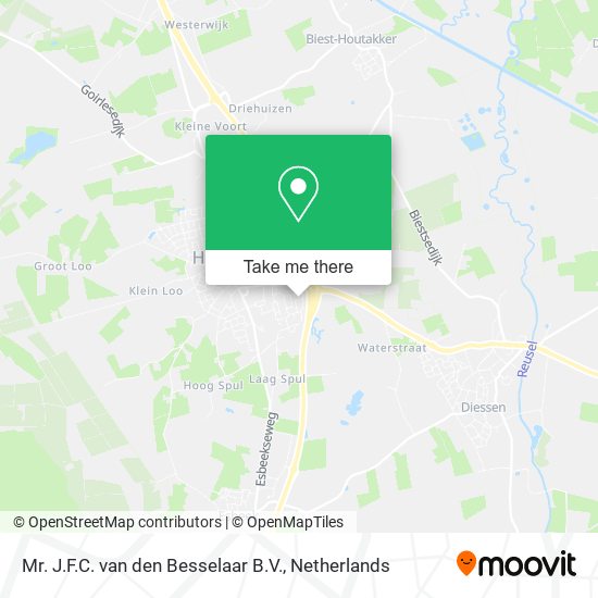 Mr. J.F.C. van den Besselaar B.V. map