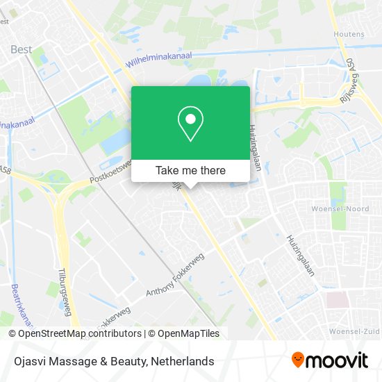 Ojasvi Massage & Beauty map