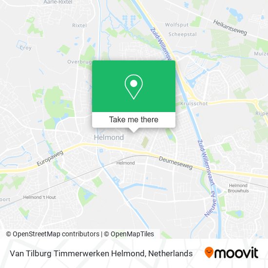 Van Tilburg Timmerwerken Helmond Karte