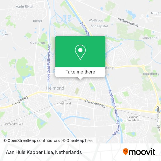 Aan Huis Kapper Lisa map