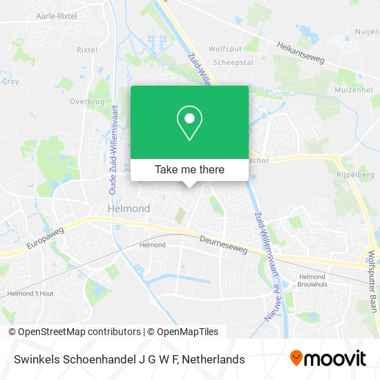 Swinkels Schoenhandel J G W F map