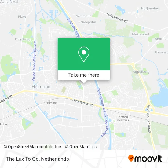 The Lux To Go map