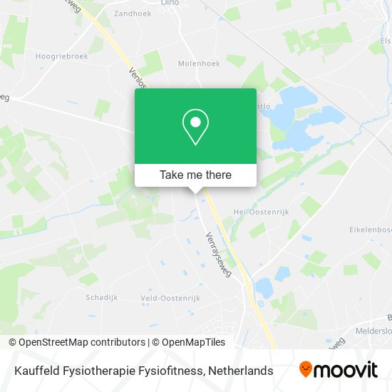 Kauffeld Fysiotherapie Fysiofitness map