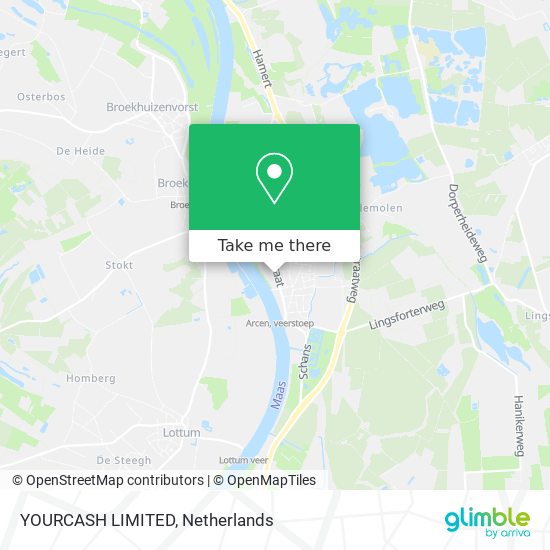 YOURCASH LIMITED map